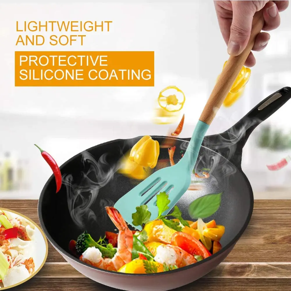 12 Pcs Non-Stick Silicone Bakeware Set