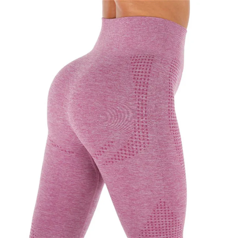 

NEW 2019 Autumn Women Seamless Leggings High Waisted Yoga Pants Sports Wear Gym Leggings Workout Fitness Compression Pants