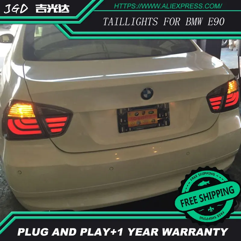 Чехол для задних фонариков BMW E90 i318 i320 2005-2008 светодиодная задняя лампа багажника