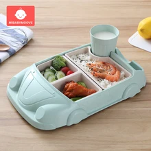 Special Offers Baby Feeding Dishes Bamboo Fiber Cartoon Airplane Baby Dinner Plate Cup Sub-grid Bowl Children's Tableware Set Feeding Plate Special Offers Baby Feeding Dishes Bamboo Fiber Cartoon Airplane Baby Dinner Plate Cup Sub-grid Bowl Children's Tableware Set Feeding Plate