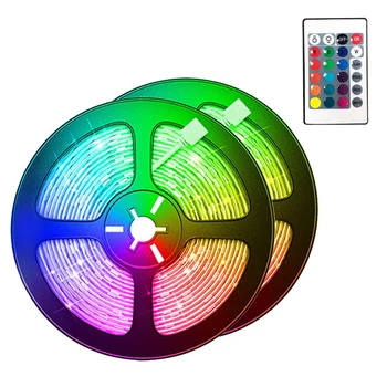 

LED Strip Light RGB 5050 SMD with Bluetooth Infrared Control Flexible Ribbon 10M for Living Room Decoration