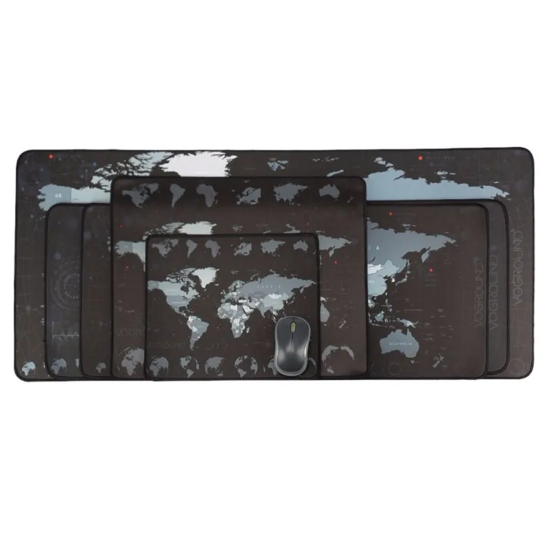 AccessoriesLarge коврик для мыши r большая мышь коврик карта мира игровой резиновый коврик для мыши Коврик для мыши Клавиатура стол коврик