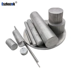 Tiges en aluminium 6061, barres métalliques solides pour le travail des métaux 10mm 14mm 15mm 18mm 20mm 24mm 25mm 28mm 30mm 35mm 45mm 50mm 70mm 80mm 90mm 