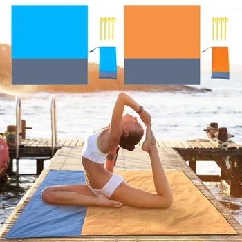 

Large Portable Waterproof Picnic Beach Mat Folding Blanket Beach Mat Blanket Ground Mat Outdoor Picnic Camping Tent Mat 2*2.1m