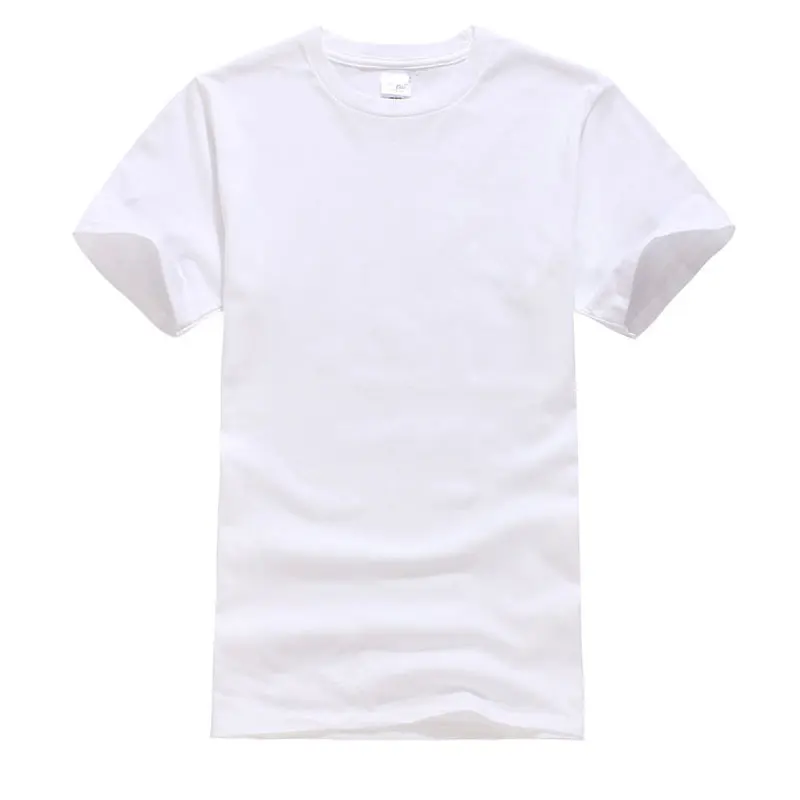 Новинка года, повседневная брендовая Однотонная футболка для мужчин и женщин, белые и черные футболки из хлопка летние и осенние топы, футболки для мальчиков и девочек - Цвет: Белый