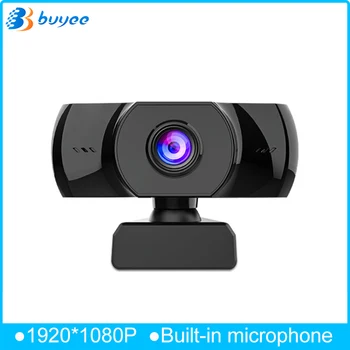 

FHD 1080P USB Webcam Camera Built-in HD Microphone For Pc Computer Online Teaching Live Broadcast Conference Webcam