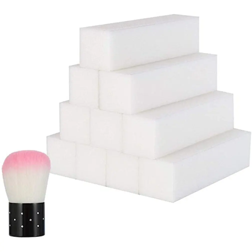

High Elastic Sponge Nail File-Washing Manicure Four Sides Dull Polish Learning Nail File Strip Polishing Nail