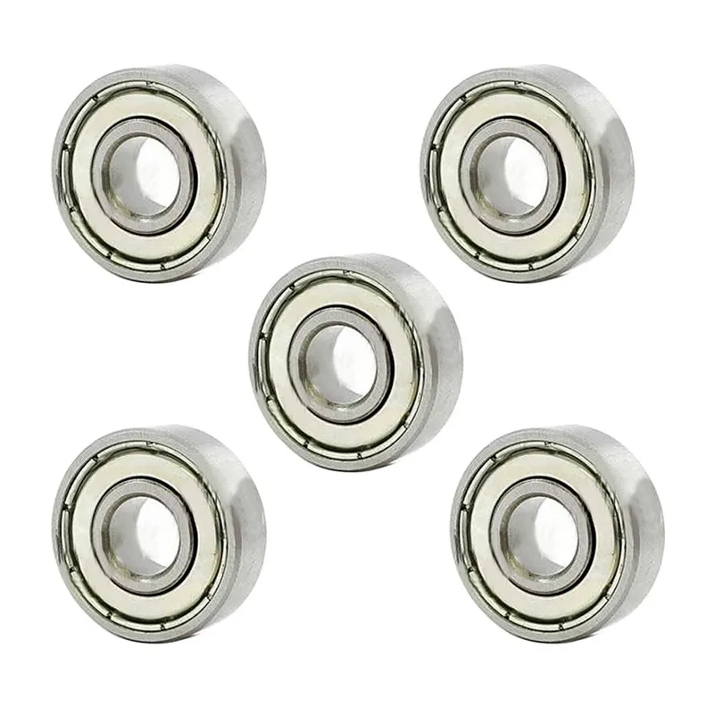

ABSF 5pcs 635ZZ 5mmx19mmx6mm Double Shielded Miniature Deep Groove Ball Bearing