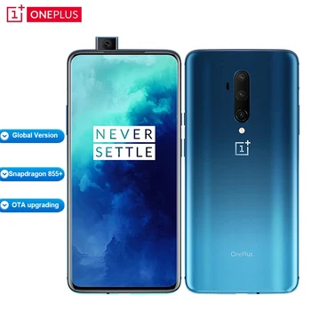 Перейти на Алиэкспресс и купить Глобальная версия смартфона Oneplus 7T Pro HD1913, мобильный телефон 8 Гб 256 ГБ, экран 6,67 дюйма, Восьмиядерный процессор Snapdragon 855, 48 МП, 4085 мАч, 30 Вт, 4G, NFC