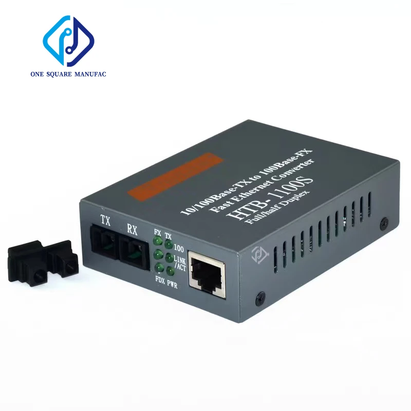 netLINK HTB-1100S-25KM Media Converter Single-Mode Duplex WDM Dual Fiber SC 10/100Mbps Transceiver Gigabi