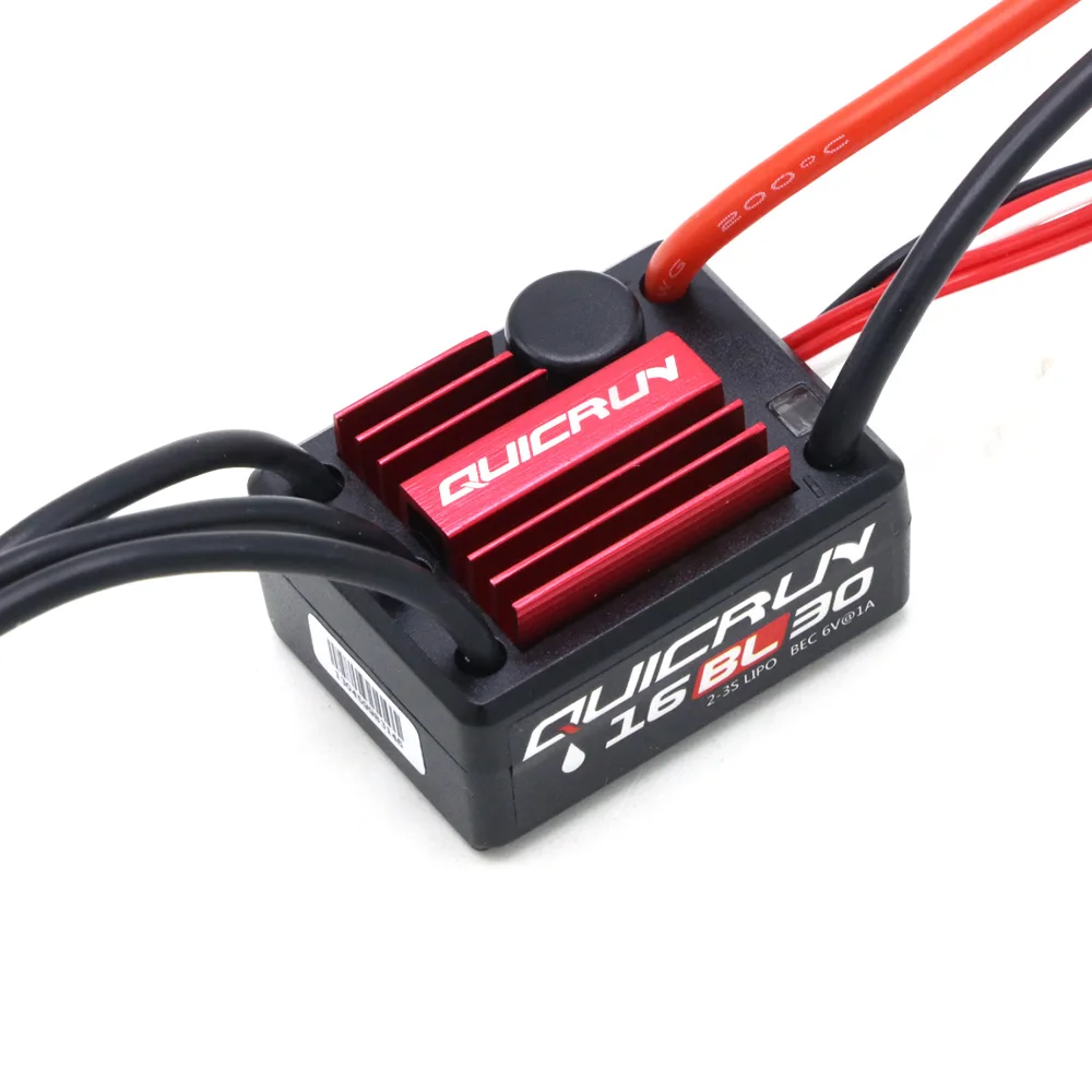 1 шт. оригинальный Hobbywing QuicRun WP 16BL30 Бесщеточный Регулятор Скорости 30A RC автомобиль