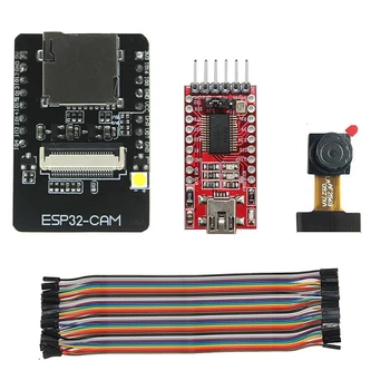 

1 set New Esp32 Cam Wifi bluetooth Module + OV2640 Camera Module + FTDI Adapter Electronic Components Supplies