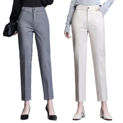 slim black dress pants womens