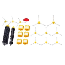 20 pces acessórios limpos para irobot roomba aspirador de pó robótico: 8 pces escovas 800 e 900 series & 12 pces filtro conjunto