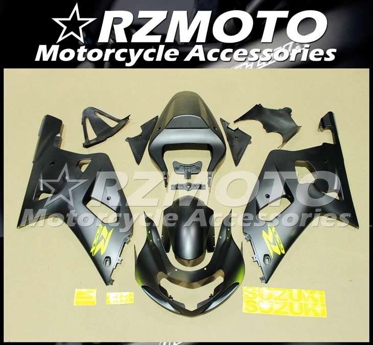 ABS мотоцикл обтекатель комплект для SUZUKI GSXR600 750 K1 2000-2003 год кузов литья под давлением Магазин № 1026