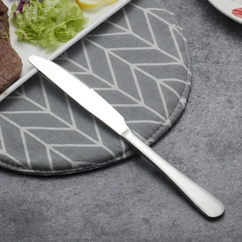 

High Quality Stainless Steel Steak Knives Cutlery main meal knife western dining Cutlery