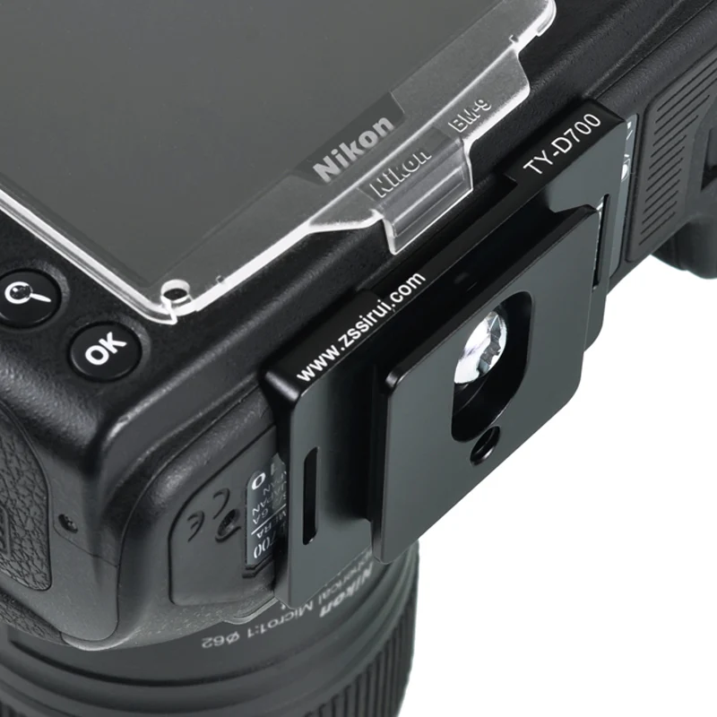 TYD700 SIRUI штатив камера PTZ для Nikon D700 с профессиональной быстрой платой поддержка вертикальной съемки