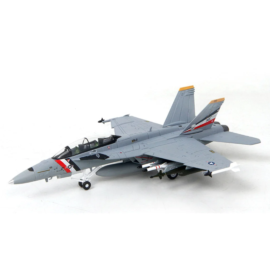 1/100 F18 Aircraft Static Model Airplane With Display Stand Collection Gifts