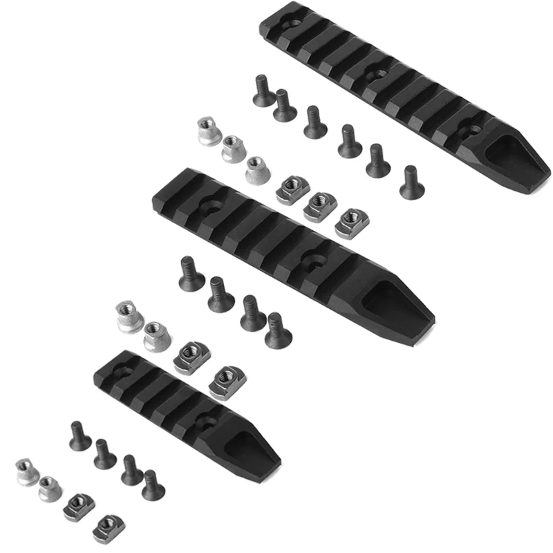 

Keymod & M-Lok Picatinny Rail Handguard Rail Mount 5/7/9 Slots with Keymod Mlok Screw Nut for Hunting AR15 M16 Rifle
