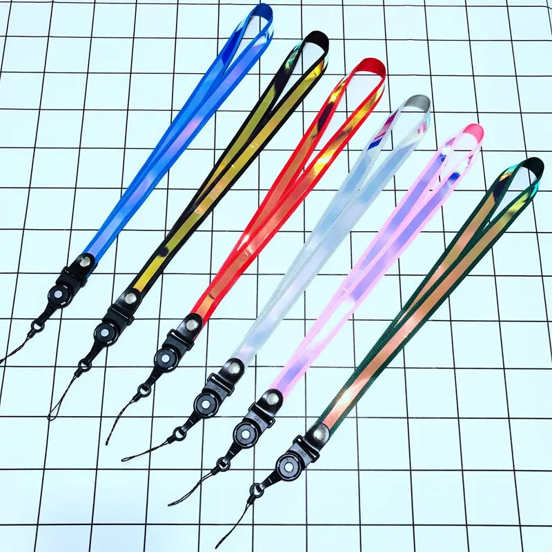 Luxury Phone Straps Three in one laser long and short lanyard ID Badge