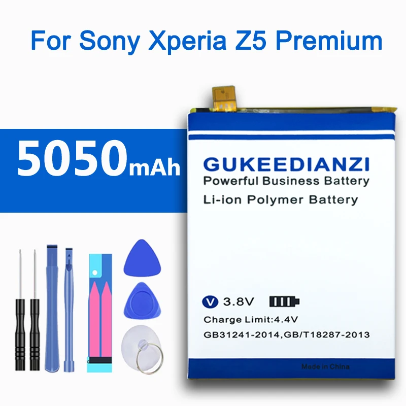 LIS1605ERPC 5050mAh аккумулятор для телефона Sony Xperia Z5P Z5 Plus Premium Dual E6883 E6853 Замена литий