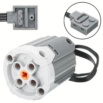 

XL Motor 8882 Motor Blocks Technic Parts Compatible For Lego Technic Multi Power Functions Tool Blocks Train Engine