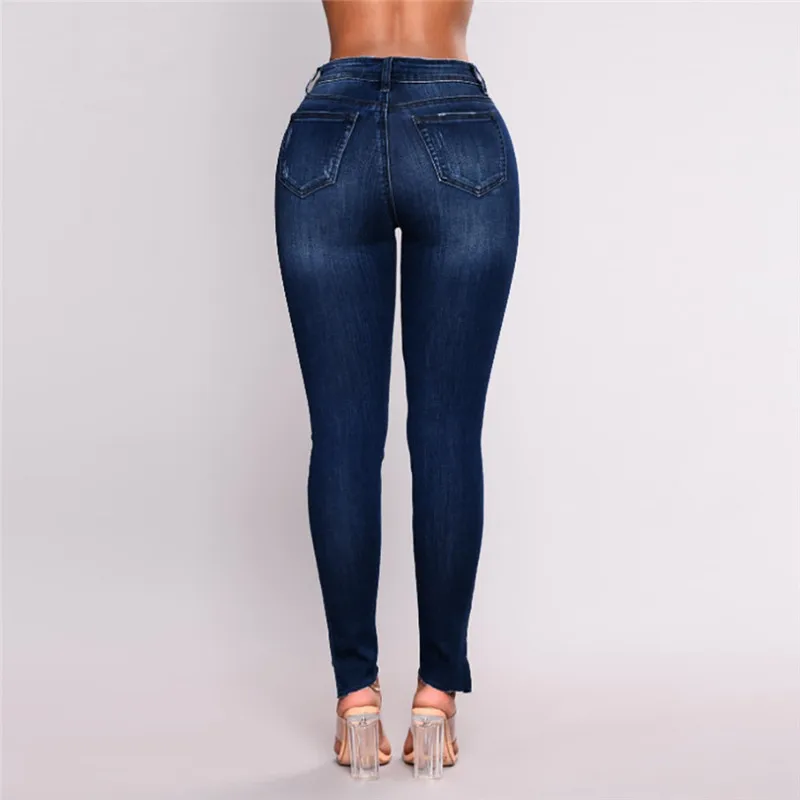 Pantalon Femme женские брюки плюс свободные женские брюки с высокой талией джинсовые обтягивающие Женские Брюки с карманами 4#5