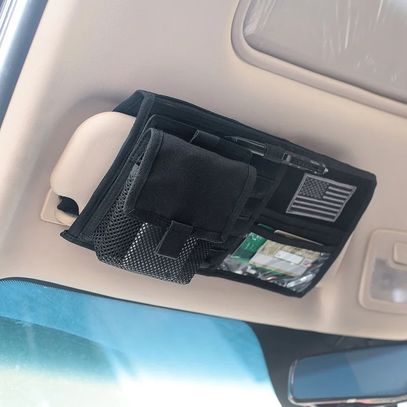 1000D нейлоновый тактический MOLLE козырек автомобиля панель грузовик автомобиль