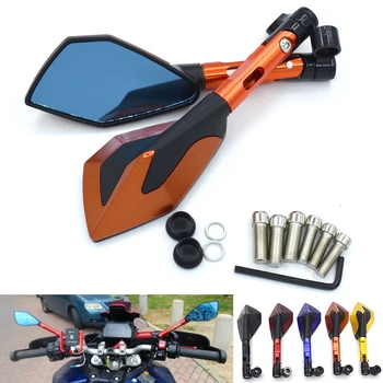 

Universal 8mm 10mm CNC aluminum alloy motorcycle rearview mirror For KTM Duke 200 390 125 RC125 RC200 RC390 125Duke