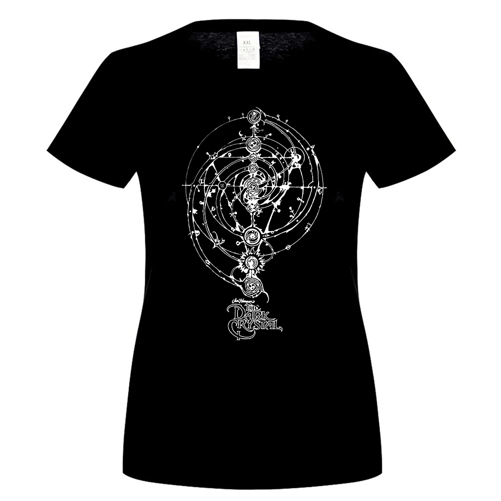 women black Dream Spiral темно-Хрустальная классическая белая футболка, лучший подарок для мужчин и женщин. Новейшая модная футболка - Цвет: women black