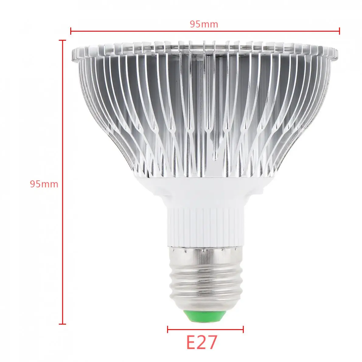 E27 85 V-265 V 50W 78 LEDs растительный свет полный спектр полоса красный 42+ синий 18+ теплый 6+ Инфракрасный 6+ UV 6 для роста палатки