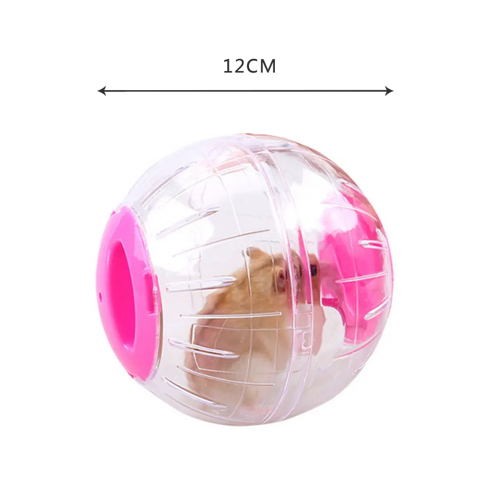 4 Colors Plastic Breathable Clear Ball Without Bracket Hamster Pet Running Toy For Small Pets Toy Clear Ball Small Pets Product