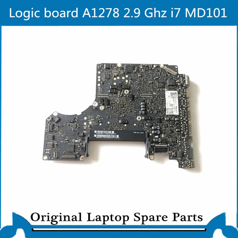 Оригинальная логическая плата для Macbook Pro Uniboby A1278 материнская плата MD101 MD102 2,5 Ghz i5 2,9 Ghz i7 2011-2012