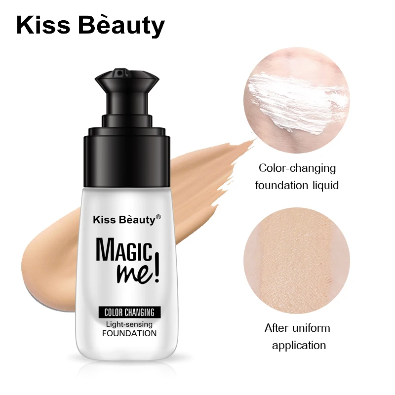 

Beauty Glaze Concealer Foundation Fits to Skin Not Easy to Discolor Women Convenient and Perfect Cover Makeup Powder Foundation