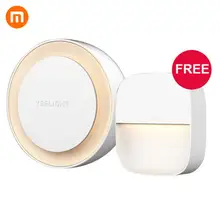 Xiaomi Yeelight умная Ночная подсветка Интеллектуальное распознавание энергосберегающее освещение низкое энергопотребление датчик света для кормящих