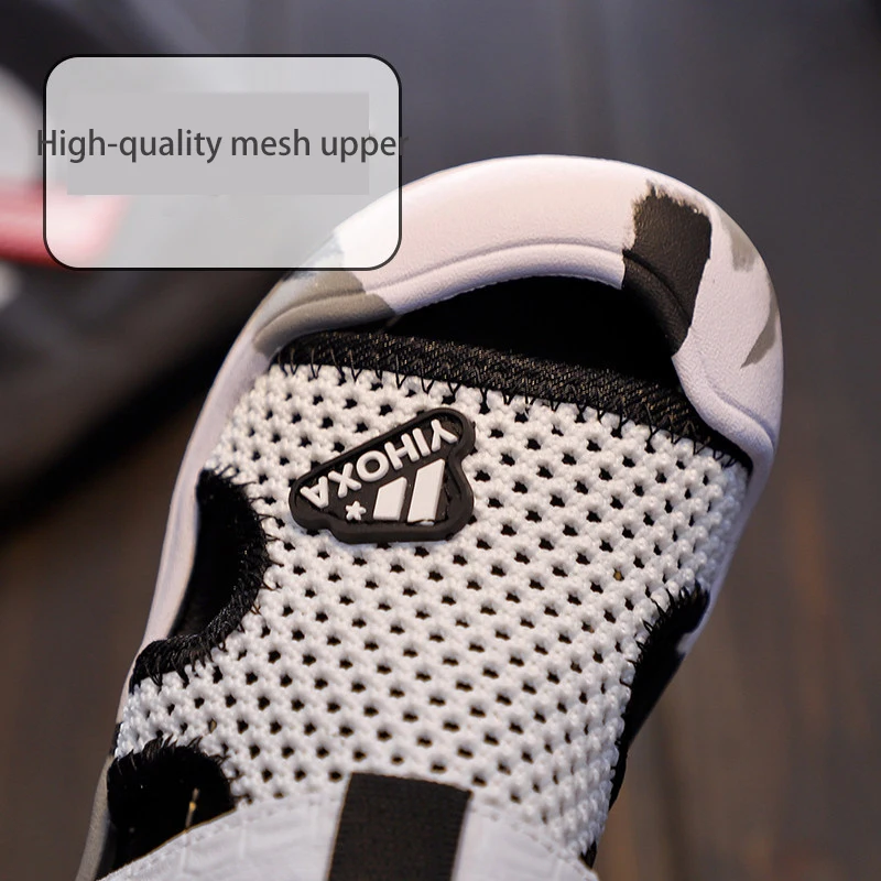 Children's boy sandals summer non-slip soft bottom genuine leather boys shoes