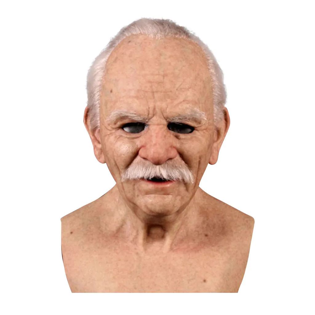 Веселые маски с надписью Other Me-the Elder на Хэллоуин латексная маска всю голову