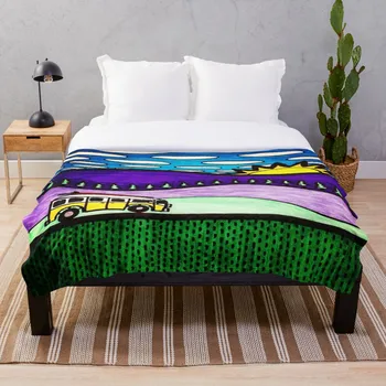 

Soft Blanket for Bed Sherpa Flannel Fleece Blanket Home Travel Sofa Soft Throw Blanket Vancation