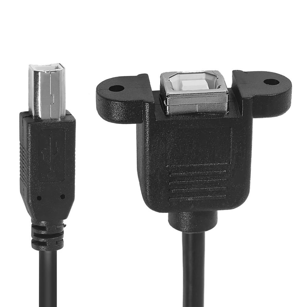 Удлинительный кабель 30 см/60 см/100 см USB папа-мама принтер сканер Панель Крепление жесткий диск удлинитель Кабель синхронизации Шнур
