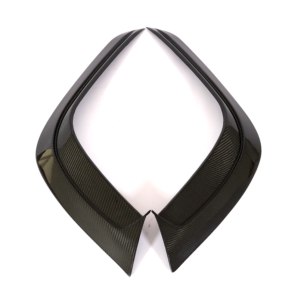 Car Front Bumper Splitters Fins Canards For Mercedes-Benz GLE Class GLE63 AMG- Carbon Fiber Car Bumper Spoiler