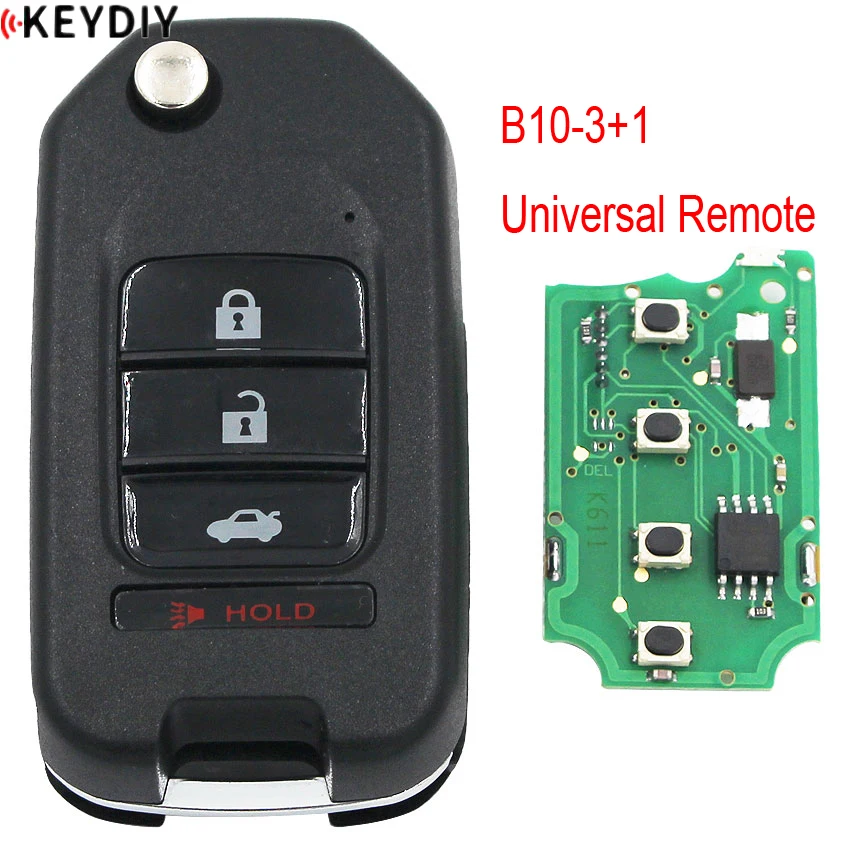 1 шт., B10-3+ 1 KEYDIY, универсальный пульт дистанционного управления серии B KD900K/D900+/URG200/KD-X2, B10-4