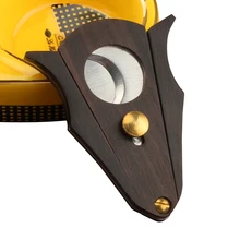 GALINER Карманный Каттер для сигар металлические деревянные резаки из нержавеющей стали аксессуары для резки табака для Cohiba Cuba сигары