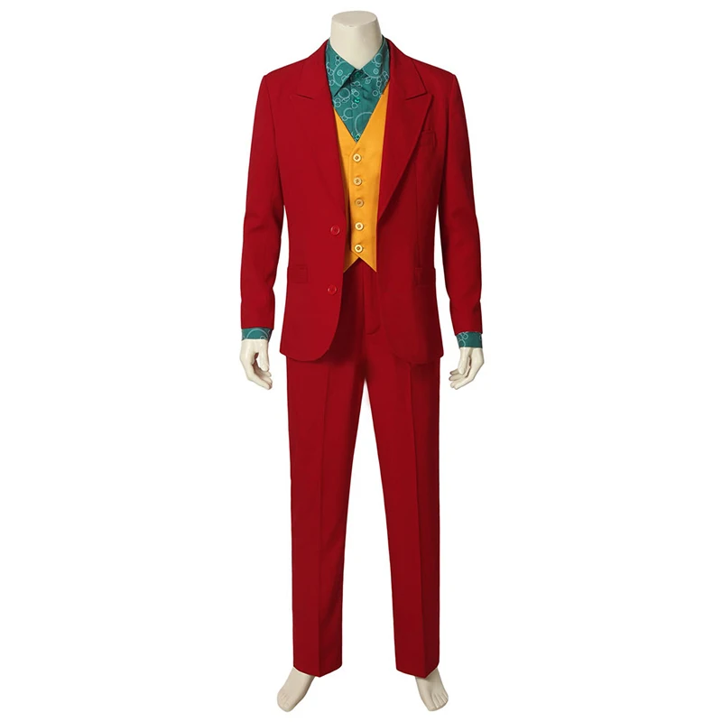Movie New Film Batman JOKER Joaquin Phoenix Cosplay Leather Joker Costume Shoes Cosplay Men Women Halloween Carnival Party