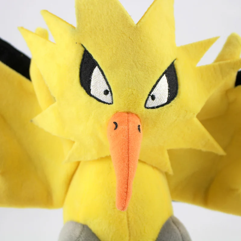 25-32 см блестящие запдоса, Moltres Хо-ой плюшевые игрушки мягкие куклы мультфильм животных PP Хлопок птица игрушки в подарок на день рождения для детей