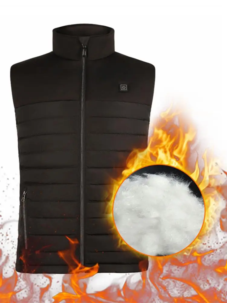 

Electric Heated Waistcoats 5V USB Rechargeable And Temperature Controllable Warming Waistcoats Suitable For Autumn And Winter