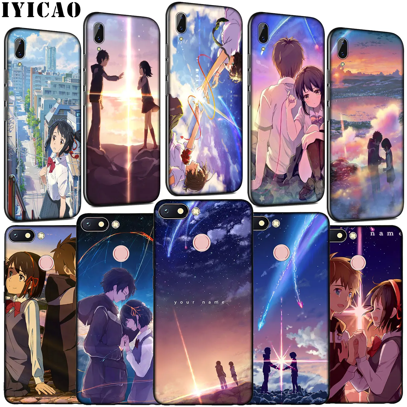 Мягкий силиконовый чехол IYICAO для Xiaomi Redmi Note 8 8T 8A 7 7A 6 6A 5 5A K30 K20 Pro GO S2 |