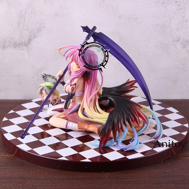Аниме Нет игры нет жизни Zero Jibril Great War Ver. 1/7 Масштаб ПВХ фигурка Коллекционная модель игрушки