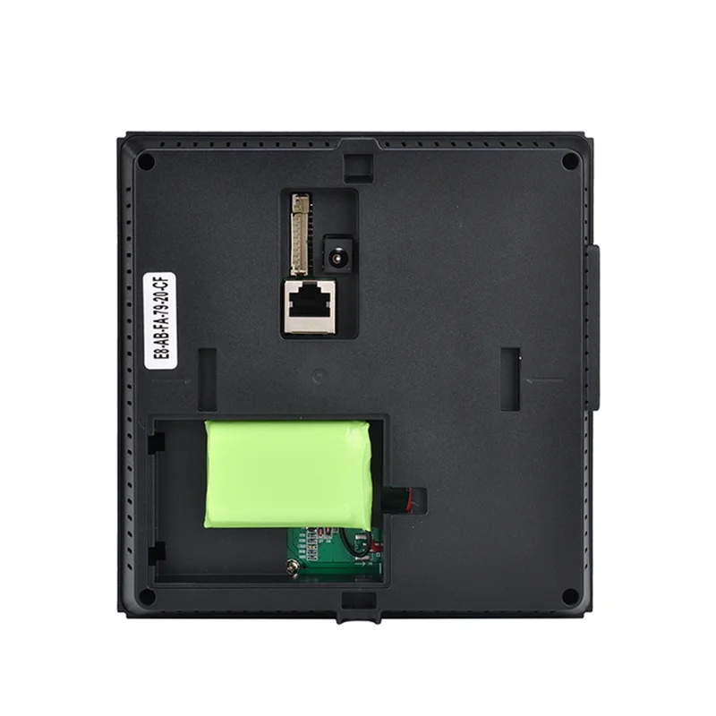 Офисная машина для контроля рабочего времени, Автономная DC5V u-диск USB TCP/IP, Wi-Fi батарея, ЖК-экран, биометрический сканер отпечатков пальцев, код карты