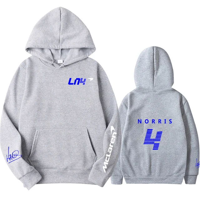 Hoodies Autumn Winter Formula One Racer Lando Norris F1 McLaren Team Racing Fans Hoodie Team Logo Men/Women Oversized Hoodies 7
