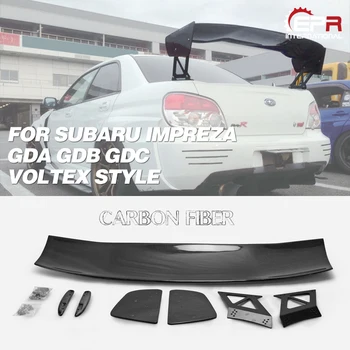 

Carbon Fiber GT Spoiler For Impreza GDA GDB GDC GT Wing(Width 300mm, Stand Height 220mm) Body Kit Tuning Trim For GDA GDB Racing